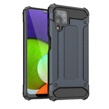 Заредете изображение във визуализатора на галерията – Hybrid Armor Case Tough Rugged Cover for Samsung Galaxy A22 4G blue - TopMag
