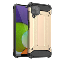 Заредете изображение във визуализатора на галерията – Hybrid Armor Case Tough Rugged Cover for Samsung Galaxy A22 4G golden - TopMag
