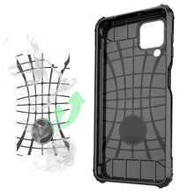 Заредете изображение във визуализатора на галерията – Hybrid Armor Case Tough Rugged Cover for Samsung Galaxy A22 4G silver - TopMag
