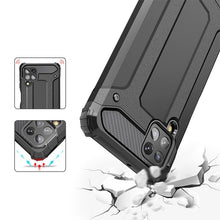 Заредете изображение във визуализатора на галерията – Hybrid Armor Case Tough Rugged Cover for Samsung Galaxy A22 4G silver - TopMag
