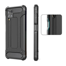 Заредете изображение във визуализатора на галерията – Hybrid Armor Case Tough Rugged Cover for Samsung Galaxy A22 4G silver - TopMag
