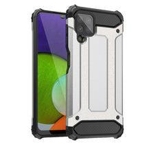 Заредете изображение във визуализатора на галерията – Hybrid Armor Case Tough Rugged Cover for Samsung Galaxy A22 4G silver - TopMag
