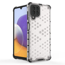 Заредете изображение във визуализатора на галерията – Honeycomb Case armor cover with TPU Bumper for Samsung Galaxy A22 4G blue - TopMag

