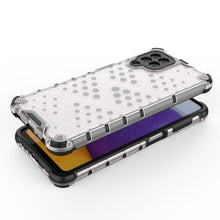 Заредете изображение във визуализатора на галерията – Honeycomb Case armor cover with TPU Bumper for Samsung Galaxy A22 4G blue - TopMag
