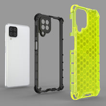 Заредете изображение във визуализатора на галерията – Honeycomb Case armor cover with TPU Bumper for Samsung Galaxy A22 4G red - TopMag
