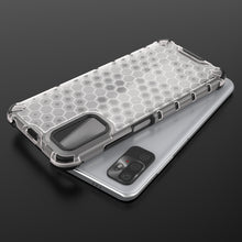Заредете изображение във визуализатора на галерията – Honeycomb Case armor cover with TPU Bumper for Xiaomi Redmi Note 10 5G / Poco M3 Pro black - TopMag
