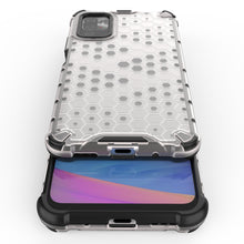 Заредете изображение във визуализатора на галерията – Honeycomb Case armor cover with TPU Bumper for Xiaomi Redmi Note 10 5G / Poco M3 Pro green - TopMag
