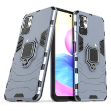 Заредете изображение във визуализатора на галерията – Ring Armor Case Kickstand Tough Rugged Cover for Xiaomi Redmi Note 10 5G / Poco M3 Pro blue - TopMag
