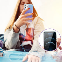 Заредете изображение във визуализатора на галерията – Kingxbar Ombre Case Back Cover for iPhone 12 Pro / iPhone 12 Blue-violet - TopMag
