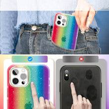 Заредете изображение във визуализатора на галерията – Kingxbar Ombre Case Back Cover for iPhone 12 Pro / iPhone 12 multicolour - TopMag
