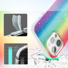 Заредете изображение във визуализатора на галерията – Kingxbar Ombre Case Back Cover for iPhone 12 Pro / iPhone 12 multicolour - TopMag
