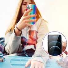 Заредете изображение във визуализатора на галерията – Kingxbar Ombre Case Back Cover for iPhone 12 Pro / iPhone 12 multicolour - TopMag
