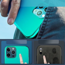 Заредете изображение във визуализатора на галерията – Kingxbar Aurora Series hard case for iPhone 12 Pro Max blue-green - TopMag
