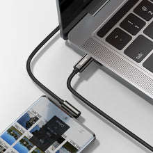 Заредете изображение във визуализатора на галерията – Baseus Legend Series Elbow Fast Charging USB Type C - USB Type C 100W 5A 1m black (CATCS-01) - TopMag
