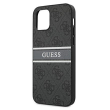 Заредете изображение във визуализатора на галерията – Guess GUHCP12L4GDGR iPhone 12 Pro Max 6,7" szary/grey hardcase 4G Stripe - TopMag
