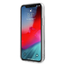 Заредете изображение във визуализатора на галерията – Guess GUHCP12LLG4GSI iPhone 12 Pro Max 6,7" srebrny/silver hardcase 4G Big Liquid Glitter - TopMag
