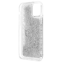 Заредете изображение във визуализатора на галерията – Guess GUHCP12LLG4GSI iPhone 12 Pro Max 6,7" srebrny/silver hardcase 4G Big Liquid Glitter - TopMag
