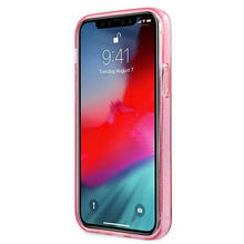 Заредете изображение във визуализатора на галерията – Guess GUHCP12LPCUGL4GPI iPhone 12 Pro Max 6,7" różowy/pink hard case Glitter 4G Big Logo - TopMag
