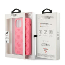 Заредете изображение във визуализатора на галерията – Guess GUHCP12MLSPEFU iPhone 12/12 Pro 6,1" fuksja/fuchsia hard case Peony Collection - TopMag
