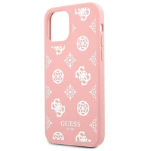 Заредете изображение във визуализатора на галерията – Guess GUHCP12MLSPEWPI iPhone 12/12 Pro 6,1" różowy/pink hard case Peony Collection - TopMag

