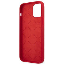 Заредете изображение във визуализатора на галерията – Guess GUHCP12MLSPEWRE iPhone 12/12 Pro 6,1" czerwony/red hard case Peony Collection - TopMag
