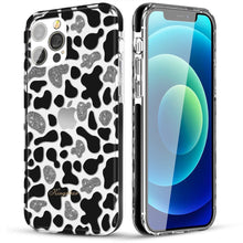Заредете изображение във визуализатора на галерията – Kingxbar Wild Series case for iPhone 12 Pro Max cow - TopMag
