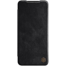Заредете изображение във визуализатора на галерията – Nillkin Qin original leather case cover for Samsung Galaxy A22 4G black - TopMag

