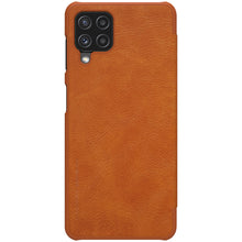 Заредете изображение във визуализатора на галерията – Nillkin Qin original leather case cover for Samsung Galaxy A22 4G brown - TopMag
