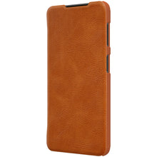 Заредете изображение във визуализатора на галерията – Nillkin Qin original leather case cover for Samsung Galaxy A22 4G brown - TopMag
