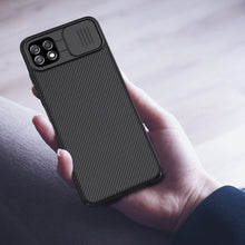 Заредете изображение във визуализатора на галерията – Nillkin CamShield Case Slim Cover with camera protection shield for Samsung Galaxy A22 5G black - TopMag
