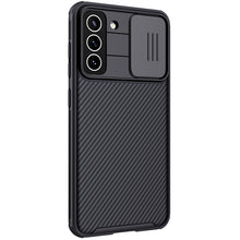 Заредете изображение във визуализатора на галерията – Nillkin CamShield Pro Case Slim Cover with camera protection shield for Samsung Galaxy S21 FE black - TopMag
