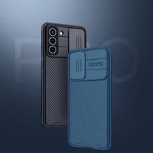 Заредете изображение във визуализатора на галерията – Nillkin CamShield Pro Case Slim Cover with camera protection shield for Samsung Galaxy S21 FE black - TopMag
