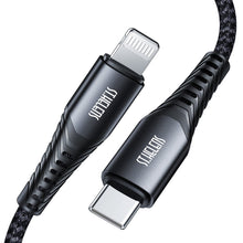 Заредете изображение във визуализатора на галерията – Joyroom MFI USB Type C - Lightning cable 2.1A 1.8m black (ST-C04 1,8M Black) - TopMag
