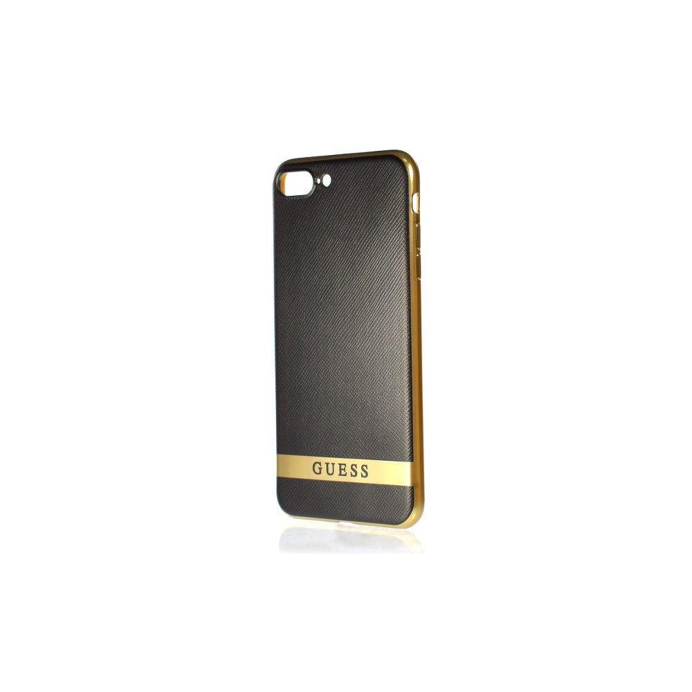 Оригинален гръб guess guhcp7lstrbag за iPhone 7 plus черен / златен - само за 45 лв