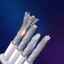 Заредете изображение във визуализатора на галерията – Joyroom 3in1 USB cable - Lightning / Lightning / USB Type C 3,5A 480 Mbps 1,3m red (S-1335K4) - TopMag
