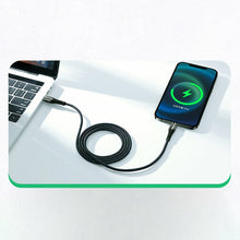 Заредете изображение във визуализатора на галерията – Joyroom USB Type C - Lightning cable Power Delivery 20W 2.4A 1.2m black (S-1224K2 Black) - TopMag
