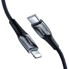 Заредете изображение във визуализатора на галерията – Joyroom USB Type C - Lightning cable Power Delivery 20W 2.4A 1.2m red (S-1224K2 Red) - TopMag
