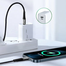 Заредете изображение във визуализатора на галерията – Joyroom USB Type C - Lightning cable Power Delivery 20W 2.4A 1.2m red (S-1224K2 Red) - TopMag
