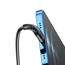 Заредете изображение във визуализатора на галерията – Joyroom USB Type C - Lightning cable Power Delivery 20W 2.4A 0.25m black (S-02524M3 Black) - TopMag
