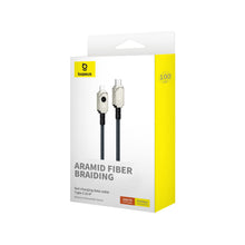 Заредете изображение във визуализатора на галерията – USB C cable - Lightning Baseus Unbreakable 20W 480Mbps 1m - white
