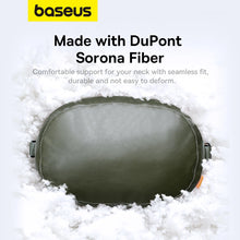 Заредете изображение във визуализатора на галерията – Baseus ComfortRide Series car headrest cushion with 2 materials - dark green
