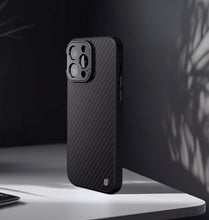 Заредете изображение във визуализатора на галерията – Durable Nillkin CarboProp Case for iPhone 14 Pro Max - black
