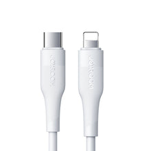 Заредете изображение във визуализатора на галерията – Joyroom USB Type C - Lightning cable Power Delivery 20W 2.4A 0.25m white (S-02524M3 White) - TopMag
