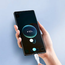 Заредете изображение във визуализатора на галерията – Joyroom USB Type C - USB Type C cable Power Delivery 60W 3A 0.25m white (S-02530M3 White) - TopMag
