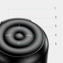 Заредете изображение във визуализатора на галерията – Joyroom 5W wireless Bluetooth speaker black (JR-ML01) - TopMag
