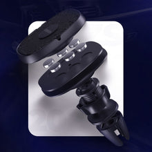 Заредете изображение във визуализатора на галерията – Joyroom magnetic air outlet car bracket black (JR-ZS202) - TopMag
