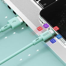 Заредете изображение във визуализатора на галерията – Joyroom USB - Lightning cable 2,4A 1,2 m (S-1224N2 White) - TopMag

