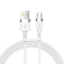 Заредете изображение във визуализатора на галерията – Joyroom USB - USB Typ C cable 2,4A 1,2 m (S-1224N2 White) - TopMag
