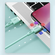 Заредете изображение във визуализатора на галерията – Joyroom USB - USB Typ C cable 2,4A 1,2 m (S-1224N2 Yellow) - TopMag
