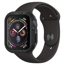 Заредете изображение във визуализатора на галерията – SPIGEN RUGGED ARMOR APPLE WATCH 4/5/6 / SE (40MM) BLACK - TopMag

